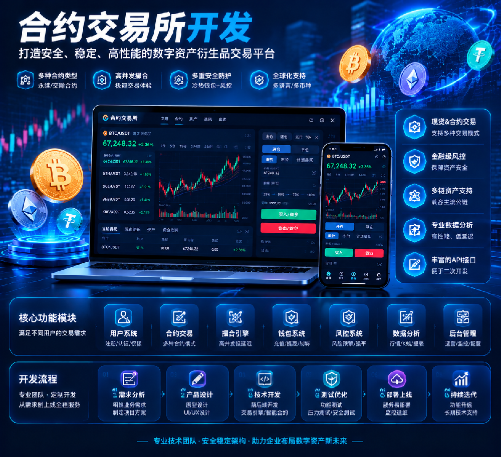 合约交易所开发成本是多少？影响项目报价、功能配置与开发周期的关键因素分析